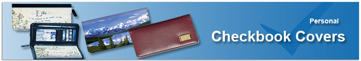 Side Tear Checkbook Covers Leather