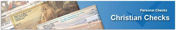 Order Religious Christian checks that show your love and devotion to God
