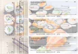 Japanese Cuisine Multi Purpose Designer Business Checks