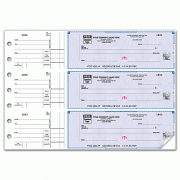 Deluxe High Security 3-On-A-Page Counter Signature Checks