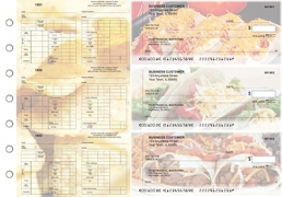 Mexican Cuisine Multi-Purpose Counter Signature Business Checks