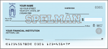Spelman College Logo Sports Checks