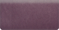 Burgundy Leather Checkbook Cover 1