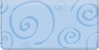 Free Spirits Leather Checkbook Cover