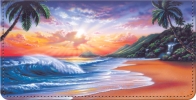Hawaiian Sunsets Checkbook Cover