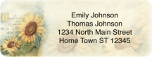 Sunflowers Booklet of 150 Address Labels