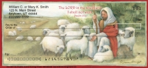 Christian - The LORD is My Shepherd  Personal Checks
