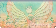 Angels of the Heart Checkbook Cover