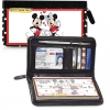 Mickey Loves Minnie Zippered Wallet Checkbook Cover