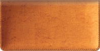 Metallic Copper Checkbook Cover
