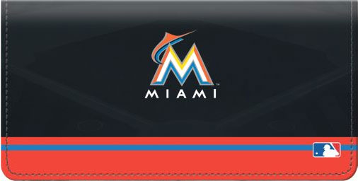 Miami Marlins(TM) MLB(R) Checkbook Cover