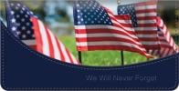 Honoring Our Veterans Checkbook Cover