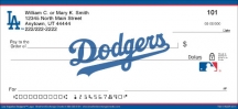 Los Angeles Dodgers(TM) MLB(R) Logo  Checks
