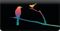 Bird Silhouettes Checkbook Cover
