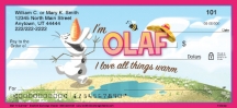 Olaf in Summer  Personal Checks