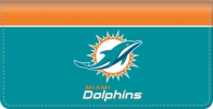 Miami Dolphins NFL Checkbook Cover