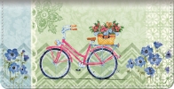 Bicycles Checkbook Cover