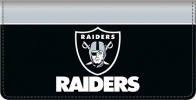 Oakland Raiders NFL Checkbook Cover