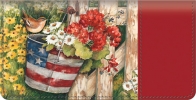 American Blossoms Checkbook Cover