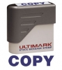 Copy Stock Message Stamp - Blue Ink