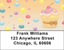 Cupcakes Address Labels