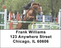 Equestrian Jumping Address Labels