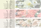 Florist Multi Purpose Designer Business Checks