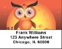 Owl Cartoon Address Labels - Owls Labels