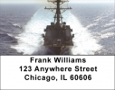 USS Farragut Address Labels