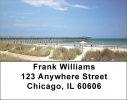 Beach Piers and Condos Address Labels