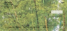Tropical Fern - Tropical Ferns Background  Personal Checks