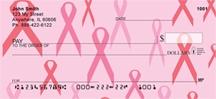 Pink Ribbon - Breast Cancer Backgrounds  Personal Checks