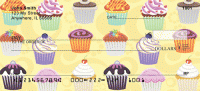Colorful Cupcakes  Personal Checks