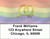 Gay Symbols Address Labels