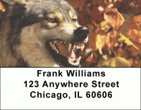 Watchful Wolves Address Labels