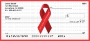 HIV/Aids Awareness Ribbon Checks