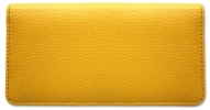 Yellow Textured Leather Cover