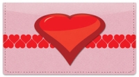 Heart Perspective Checkbook Cover