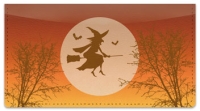 Halloween Witch Checkbook Cover