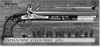 Vintage Gun Personal Checks