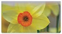 Golden Daffodil Checkbook Cover