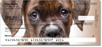 Boxer Pup Personal Checks