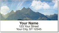 Scenic Mountain Address Labels