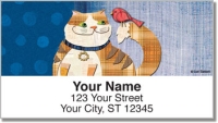 Fat Cat Address Labels