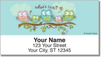 Whoo's Cute Address Labels