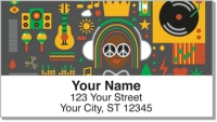 Reggae Music Address Labels