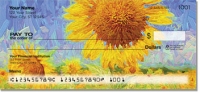 Sunflower Bloom Personal Checks