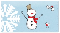 Christmas Doodle Checkbook Cover