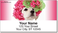 Pups in Bloom 1 Address Labels