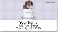Pups in Cups Address Labels